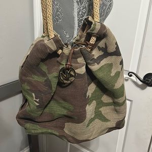Michael Kors camo purse